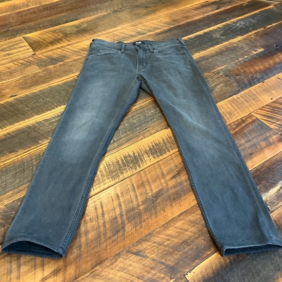 Paige Men’s Straight Leg Jeans Gray Wash Size 31 - Picture 12 of 16